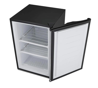 KNDKO 3.2Cu.ft Upright Freezer, Compact Freezer with Removable Shelves, Adjustable Thermostat for Home/Kitchen/Office, Black
