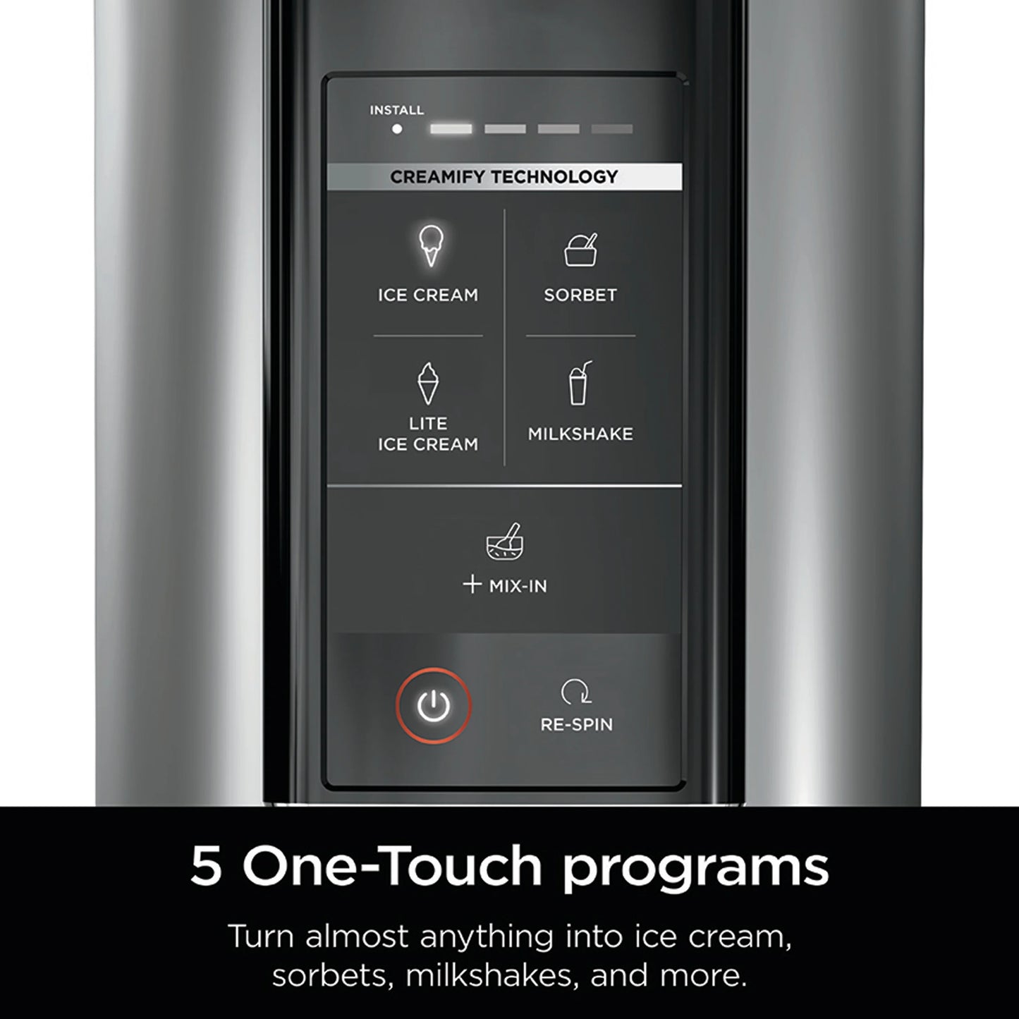 Ninja? CREAMi? Ice Cream Maker, 5 One-Touch Programs, with 2 Pints Included, Walmart Exclusive