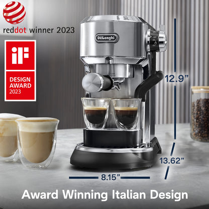 Delonghi  New Dedica Maestro Plus Espresso Machine with Automatic Steam Wand