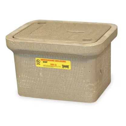 Quazite Underground Enclosure,15,000 lb.,8-1/2"L PC0608Z80017