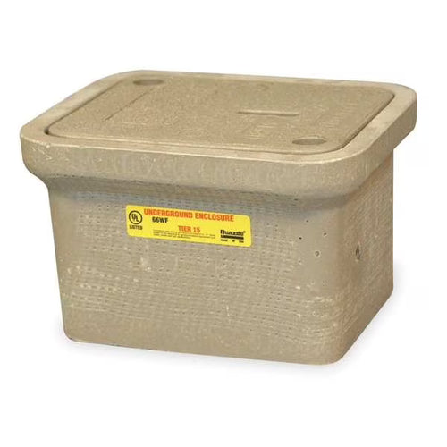 Quazite Underground Enclosure,15,000 lb.,8-1/2"L PC0608Z80017