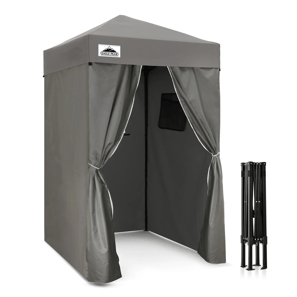EAGLE PEAK Flex Ultra Compact 4 ft x 4 ft Pop-up Changing Room Canopy, Portable Privacy Cabana