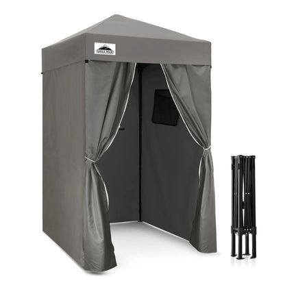 EAGLE PEAK Flex Ultra Compact 4 ft x 4 ft Pop-up Changing Room Canopy, Portable Privacy Cabana