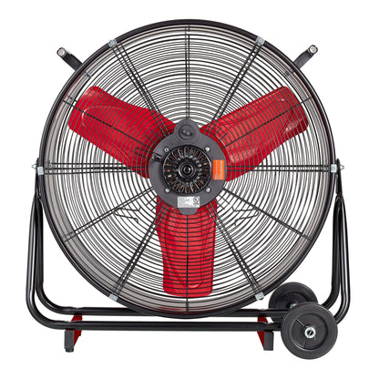 Hyper Tough 24" 2-Speed Metal High Velocity Tiltable Drum Fan