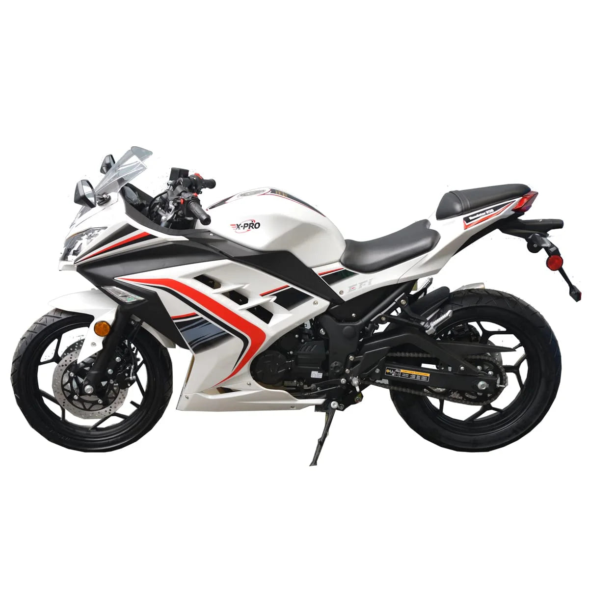 X-Pro Brand New 250cc EFI Fuel Injection Dirt Bike Motorcycle Street Bike, 6 Manual Transmission Electric Start 17" Wheels Assembled in Crate