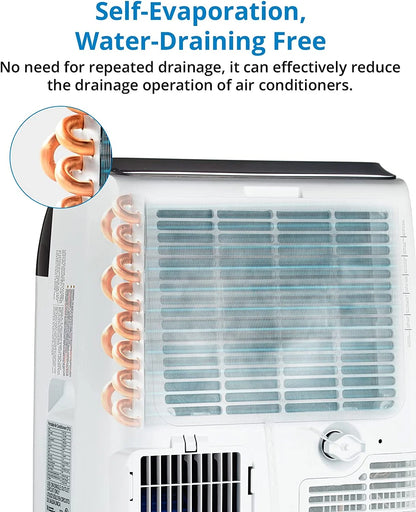 EastVita 10000 BTU Air Conditioner Portable for Room, 3-in-1 AC Unit, Dehumidifier and Fan, Air Conditioners with Remote Control & Window Kit, Sleep Mode, LED Display, Cooling Room up to 450 Sq.ft