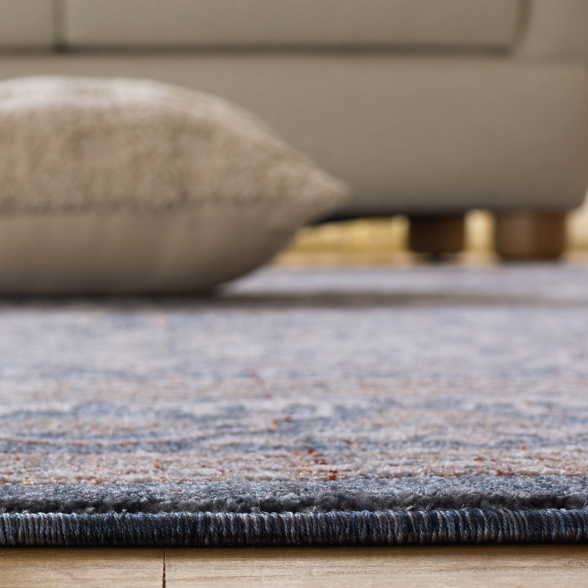Safavieh Sutton Runner Rug, Navy Beige, 2’2” x 8’