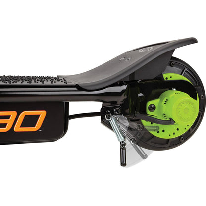Razor Power Core E90 Green Electric Kids Toy Scooter. Certified Refurbished. Age 8+