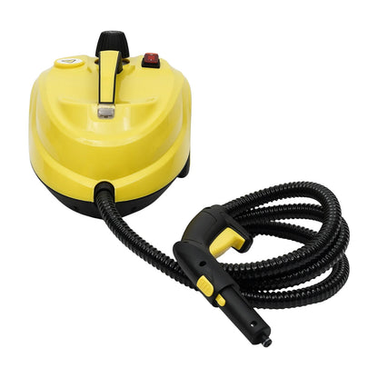 2000W 1.8L/60.87oz High-Pressure Steam Cleaner Multipurpose Handheld Steam Cleaner Portable Yellow 5 Bar/72.5PSI