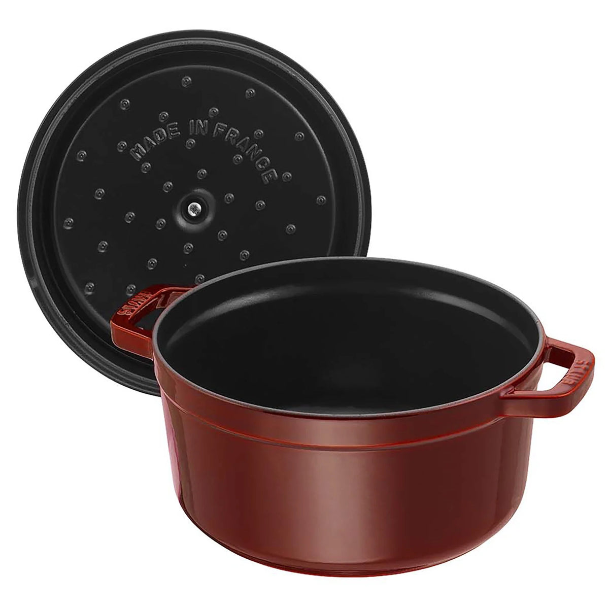 Staub Cast Iron 2.75-qt Round Cocotte - Basil