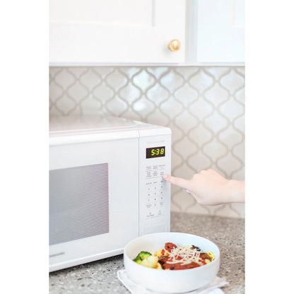 Panasonic  New 1.3 Cu. ft. 1100W Genius Sensor Countertop Microwave Oven in White