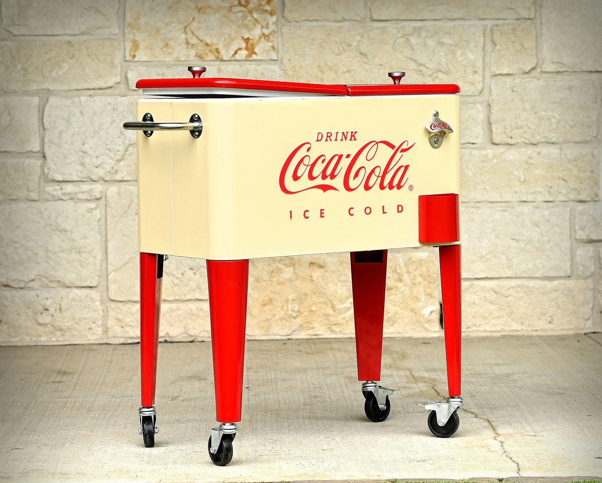 Leigh Country Licensed Coca-Cola Series CP 98111 Metal 60 Qt Outdoor Patio Cooler