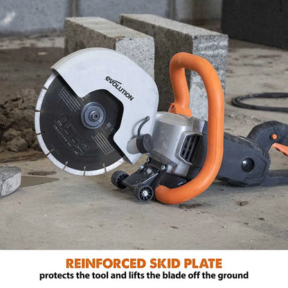 Evolution Power Tools 9 in. Electric Concrete Saw