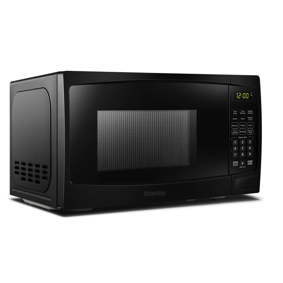 Danby 700W 0.7 Cubic Feet Convenient User-Friendly Countertop Microwave, Black