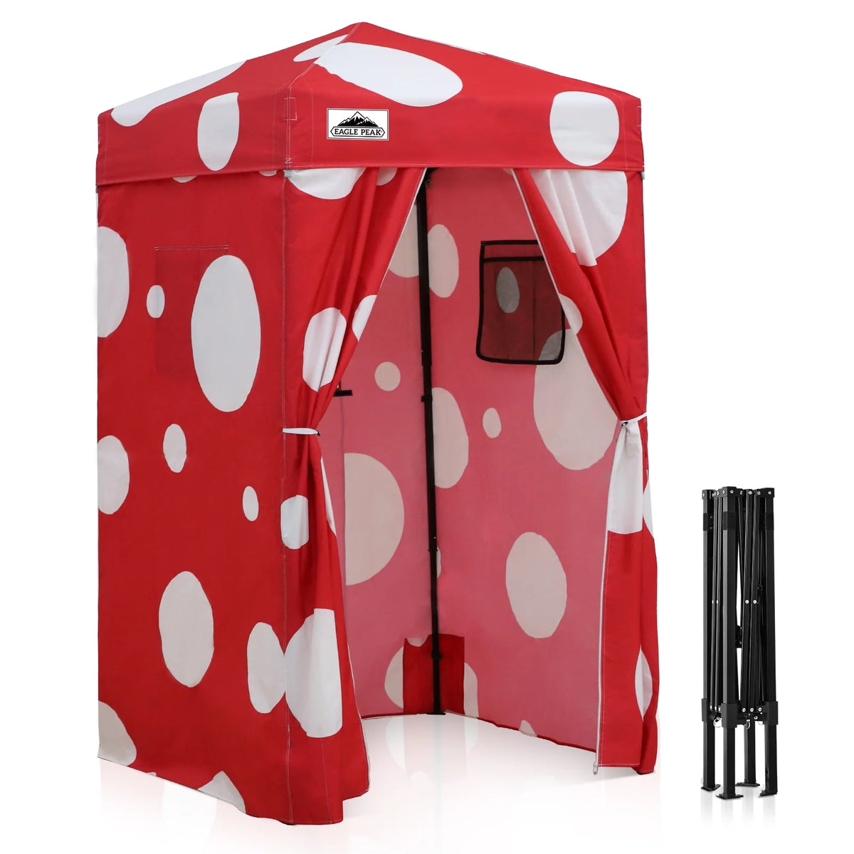 EAGLE PEAK Flex Ultra Compact 4 ft x 4 ft Pop-up Changing Room Canopy, Portable Privacy Cabana