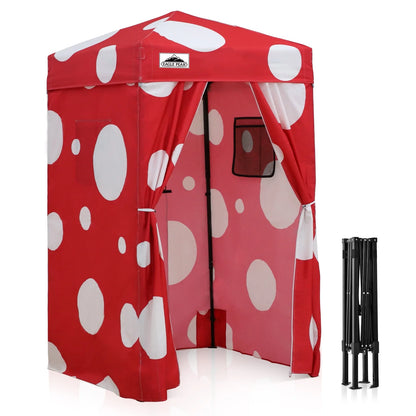 EAGLE PEAK Flex Ultra Compact 4 ft x 4 ft Pop-up Changing Room Canopy, Portable Privacy Cabana