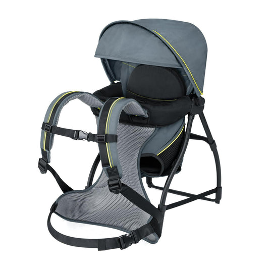 Chicco SmartSupport Backpack Carrier - Solar (Grey). New