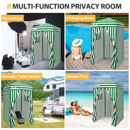 EAGLE PEAK Flex Ultra Compact 4 ft x 4 ft Pop-up Changing Room Canopy, Portable Privacy Cabana