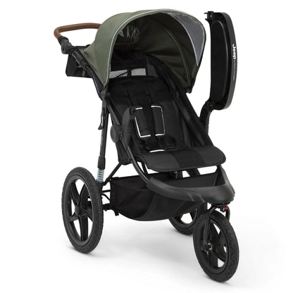 Jeep TurboGlyde Jogging Stroller by Delta Children, Black