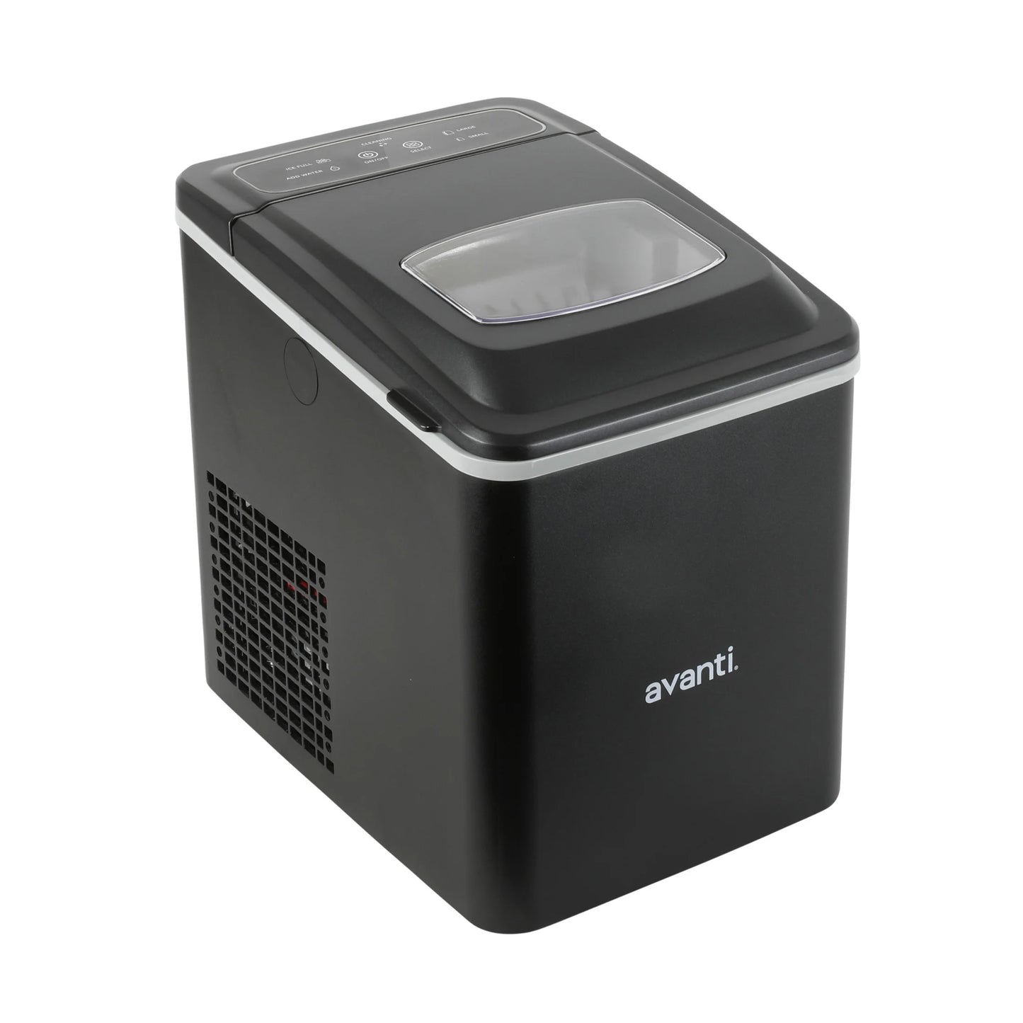 Avanti Mighty Ice 26lb. Countertop Bullet Ice Maker, in Black (AVIM2625BK)
