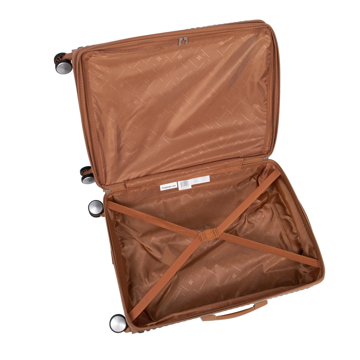 it luggage Replicating 31" Hardside Expandable Checked Spinner Luggage, Gray