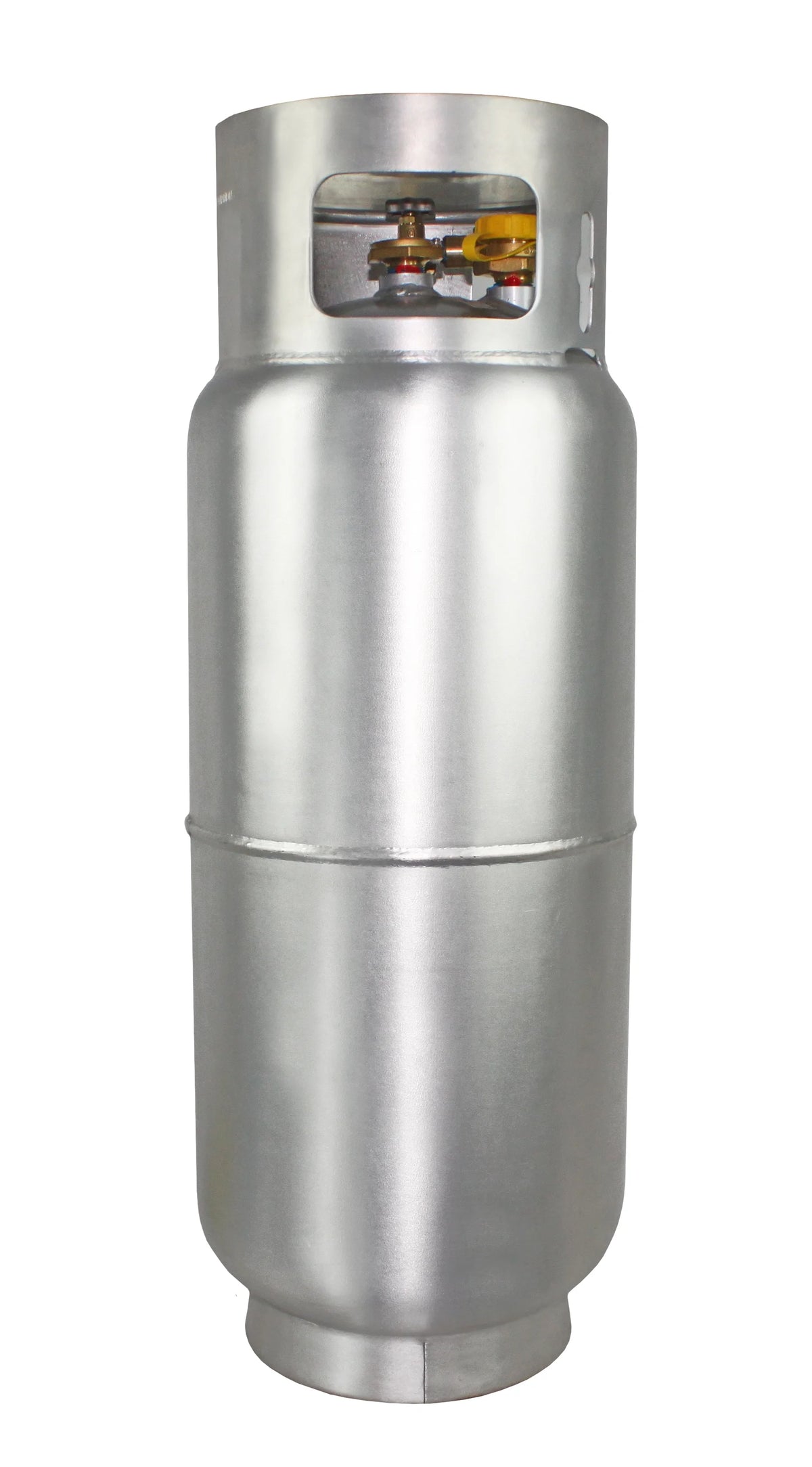 Flame King 43.5LB Aluminum Forklift Propane Tank with Gauge, Corrosion-Resistant, Rust-Free, Lightweight