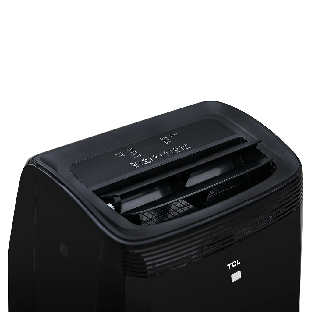 TCL 10,000 BTU 450 sq. ft. Smart Portable Air Conditioner and Heater with Fan & Dehumidifier, Operates Quietly, Energy Efficient - Black - W10P95-B5