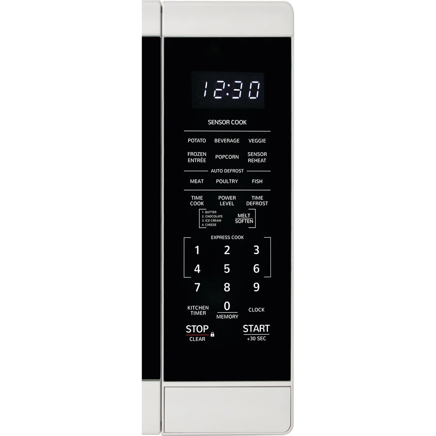 Sharp 1.4-Cu. Ft. Countertop Microwave Oven in Black