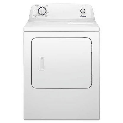 Amana 6.5 cu ft 240 mV White Electric Automatic Dryer