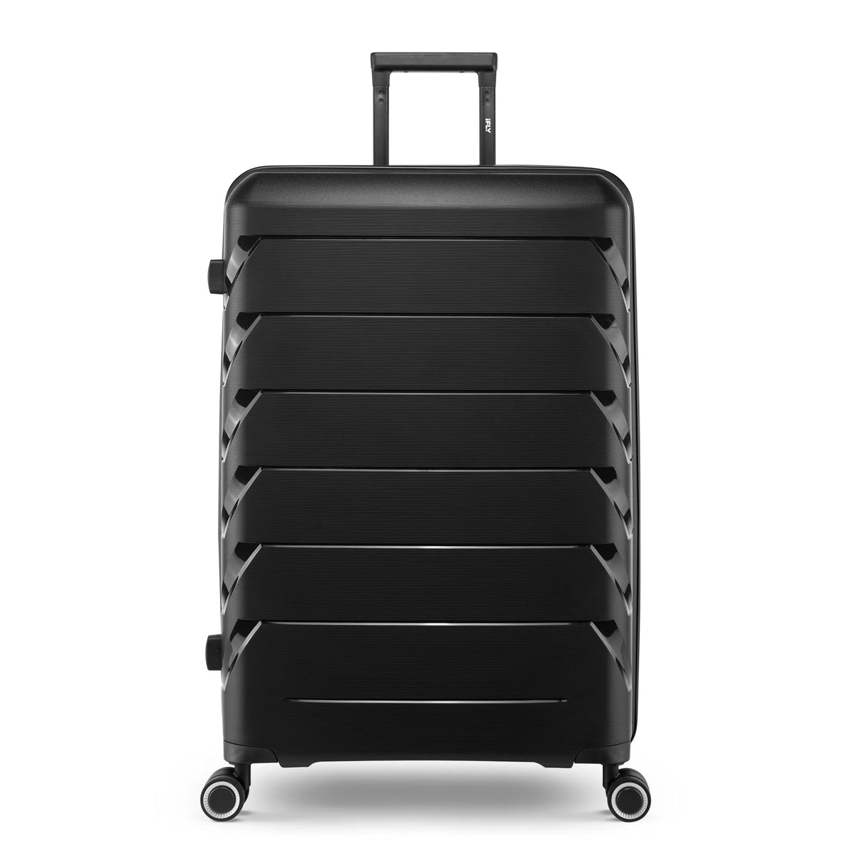(2 pack) PUR by iFLY Hardside 28" Checked Luggage, Black
