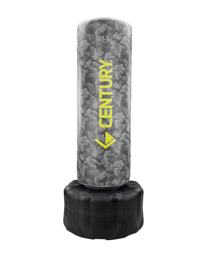 Century - XXL Wavemaster Freestanding Punching Bag - Black 67” for Adults and Youth - 250 lb to 350 lb Boxing Bag