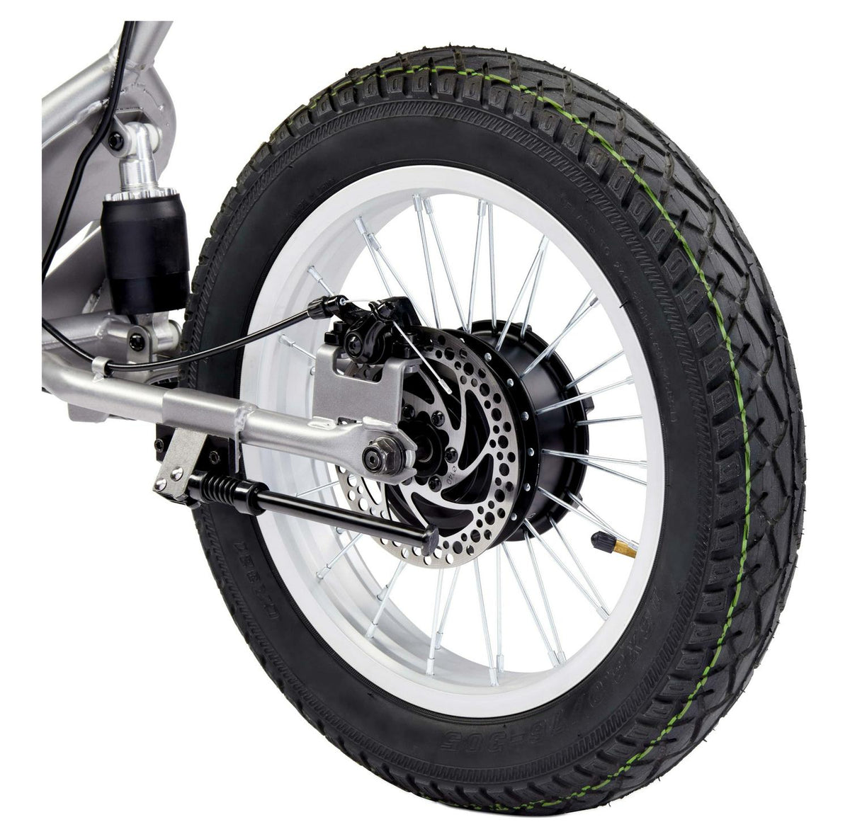 VIRO Rides Electric Mini-Bike 25.2 V Cafe Racer Powered Ride-On with Parent Control