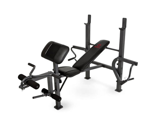 Marcy Adjustable Standard Weight Bench with Butterfly MD-389