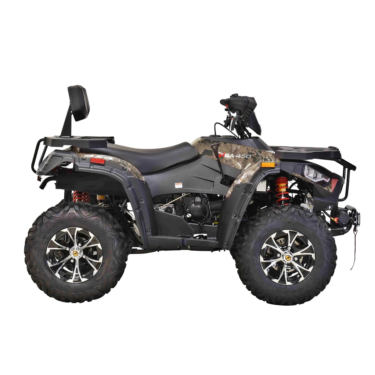 Massimo MSA450F Adult ATV Quad 352cc 25 HP 4 Stroke 4-Wheeler - Sand