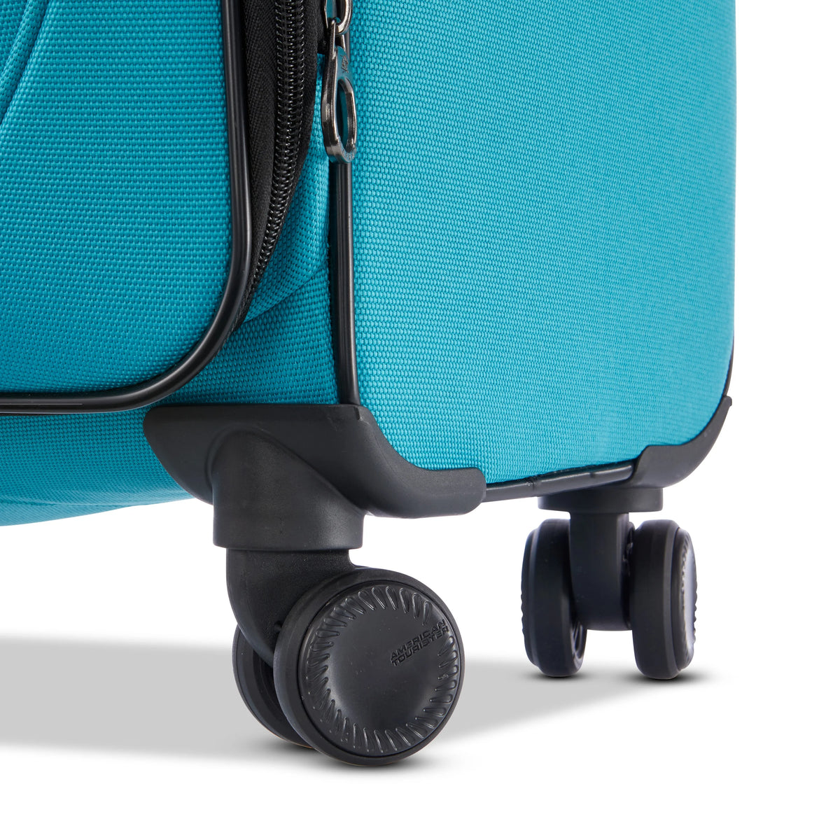 American Tourister X-Lite 3-Piece Luggage Set with Spinner Wheels - Light Grey