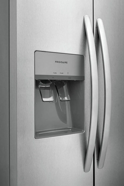 Frigidaire Frsc2333a 36" Wide 22.30 Cu. Ft. Side By Side Refrigerator - Stainless Steel