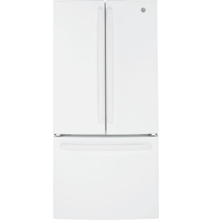 GE APPLIANCES GNE25JGKWW french door freestanding refrigerator