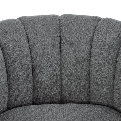 Better Homes & Gardens Lillian Accent Swivel Chair, Cream Linen