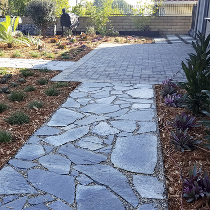Flagstone Patio Pavers, Natural Stepping Stone, Driveway & Walkway Rock