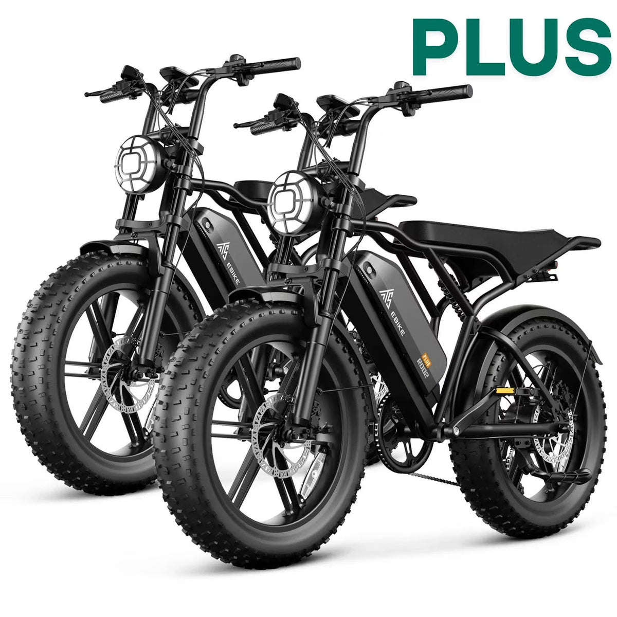 Electric Bike for Adults, 750W Peak 1500W Motor, 20"x4" Fat Tire E Bicycle, Hydraulic Disc Brakes, E Mountain Bike, 48V/15AH UL2849, App Control