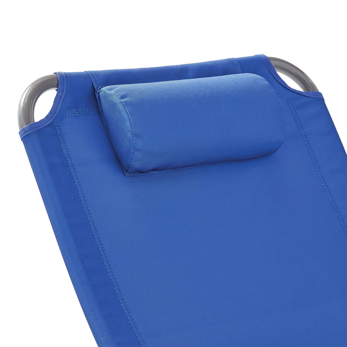 2-Pack Mainstays Reclining 4-Position Oversize Beach Chair, Blue