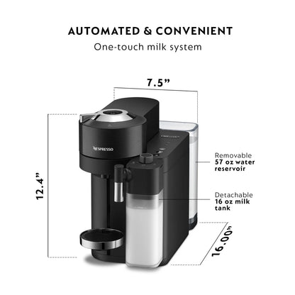 Nespresso by De'Longhi Nespresso Vertuo Lattissima by De'Longhi, White
