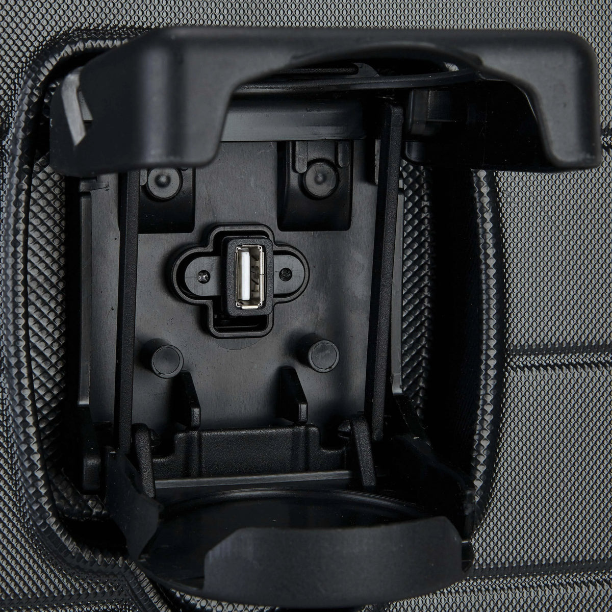 Wrangler 3 Piece Luggage Set with Cup Holder and USB Port, Olive Green