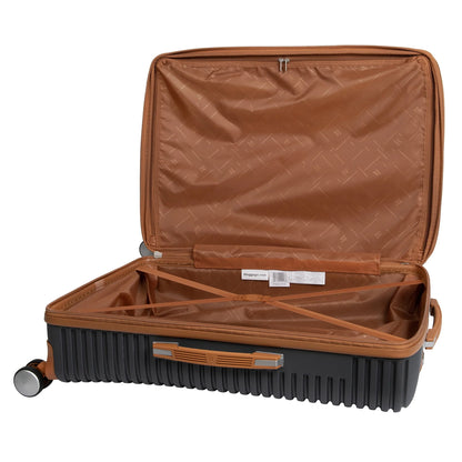 it luggage Replicating 31" Hardside Expandable Checked Spinner Luggage, Gray