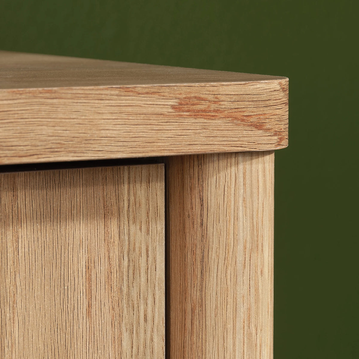 Sauder Dover Edge Armoire, Glacier Oak Finish