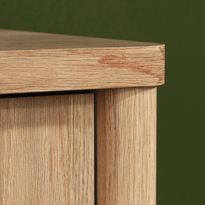 Sauder Dover Edge Armoire, Glacier Oak Finish