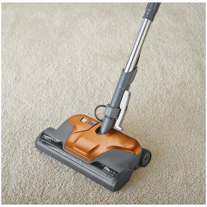 Kenmore 81214 200 Series Pet Friendly Lightweight Bagged Canister Vacuum with HEPA, 2 Motor System, and 3 Cleaning Tools-Orange