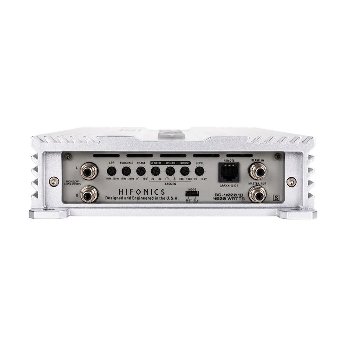 Hifonics BG-4000.1D Brutus Gamma Mono D 4000 Watt Car Audio Subwoofer Amplifier