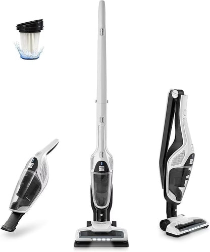 Kenmore DS1030 Lightweight Cordless Stick Vacuum Cleaner, 24V, White, Handvac under 3lbs