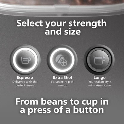 Philips Baristina Automatic Espresso Machine, Milky White